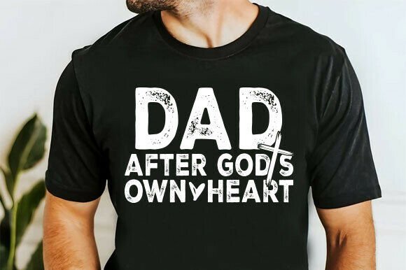 Christian Dad Grunge PNG/SVG for T-Shirt Designs