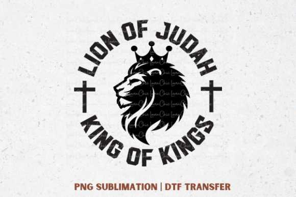 Christian Lion of Judah PNG — T-Shirt Designs
