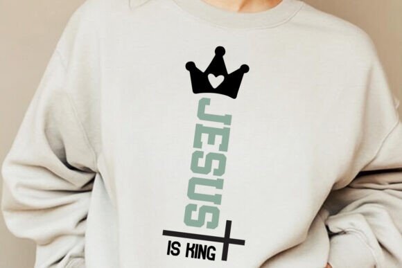 Jesus is King SVG: T-Shirt Designs for Local Branding