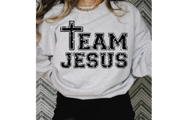 Team Jesus Faith Shirt T-Shirt Designs