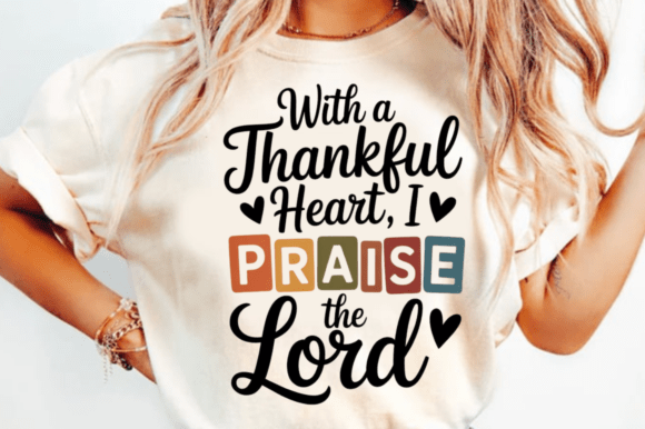 Thanksgiving PNG, Jesus, Christian PNG T-Shirt Designs